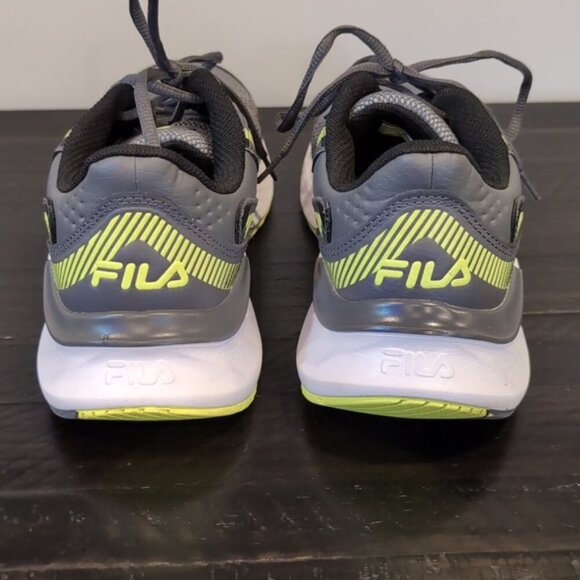 FILA Suspence Energized Running Shoes Leather Mesh Mens Gray Training Sneakers 9 - Picture 5 of 12